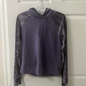 Calia brand purple hooded sweatshirt in a size Small.